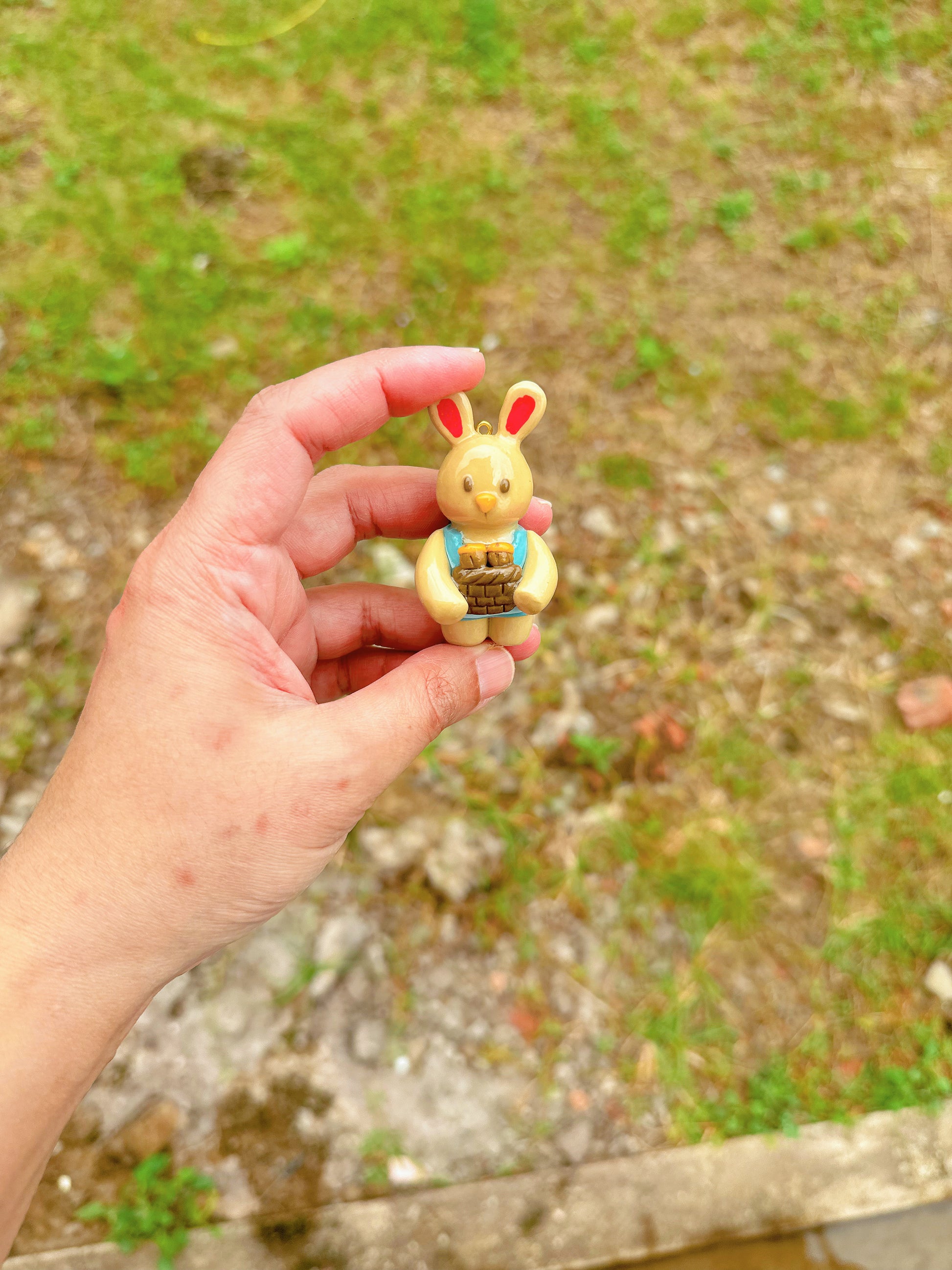 Nibble The Bunny Keychain