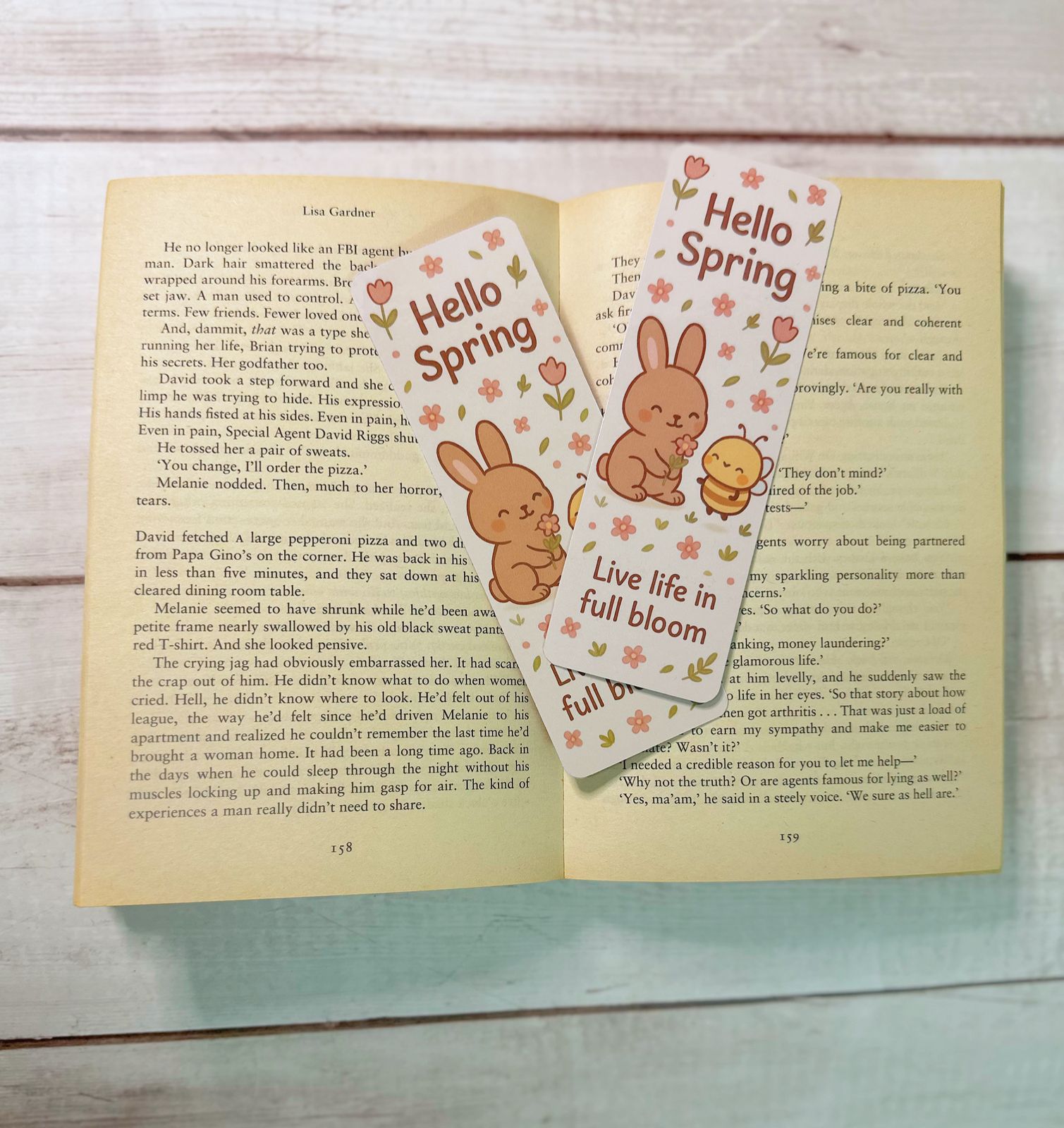 "Hello, Spring" Bookmark
