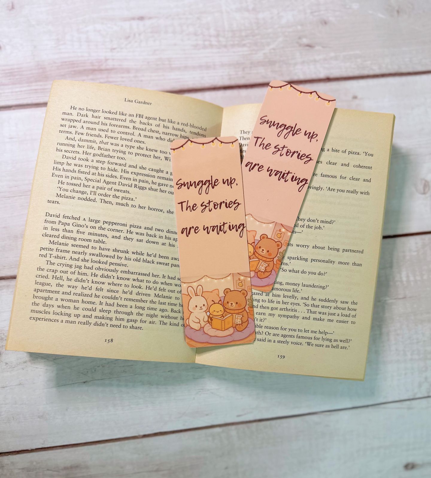 "Snuggle Up" Bookmark