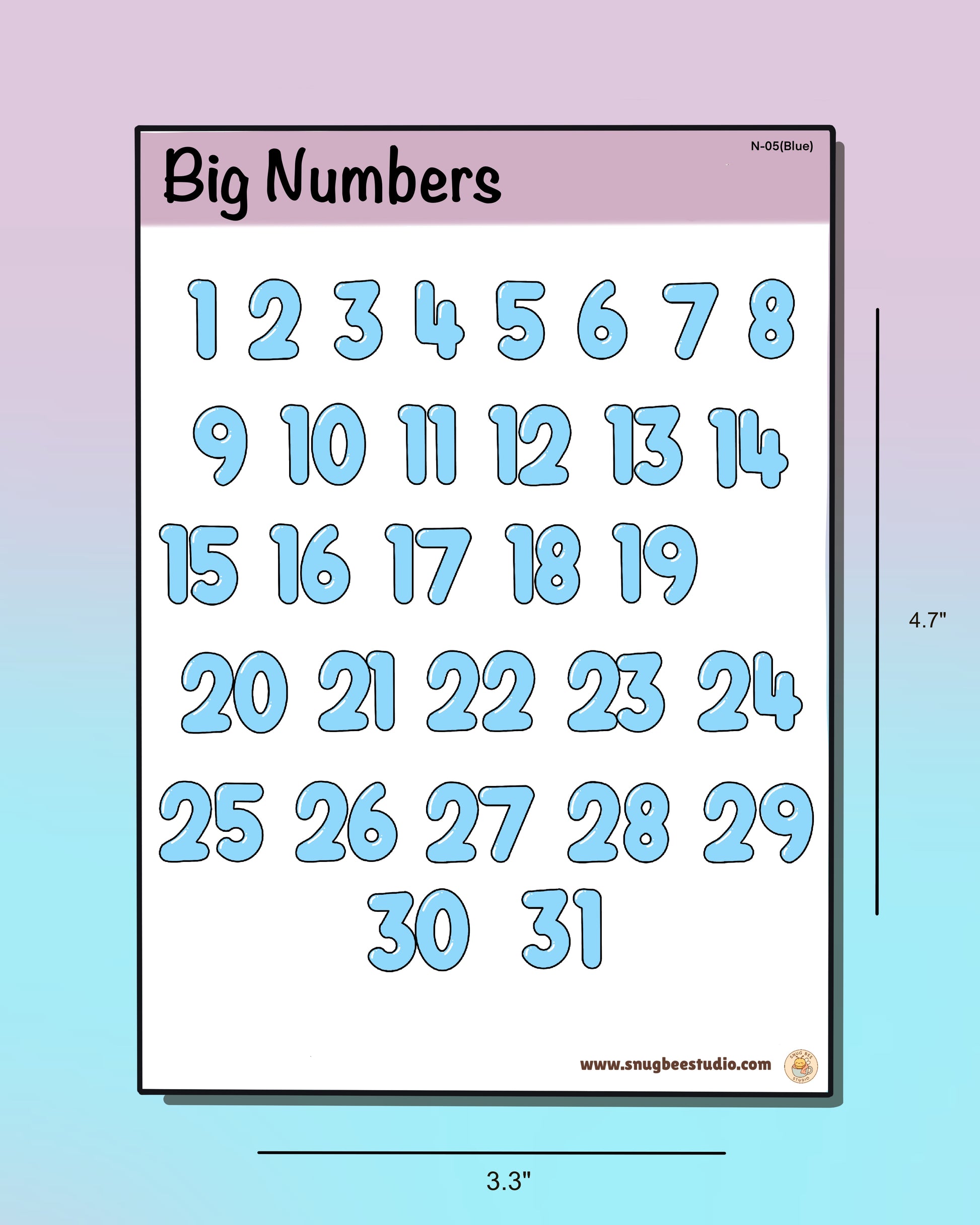 Big Numbers | N-05