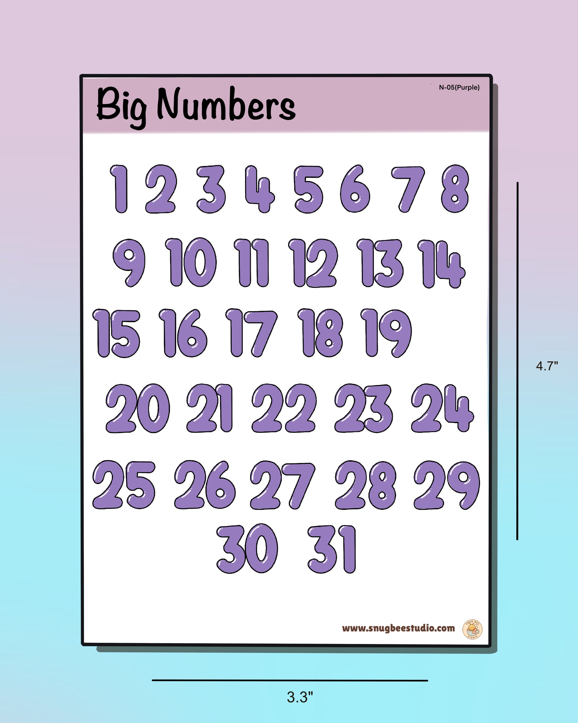 Big Numbers | N-05