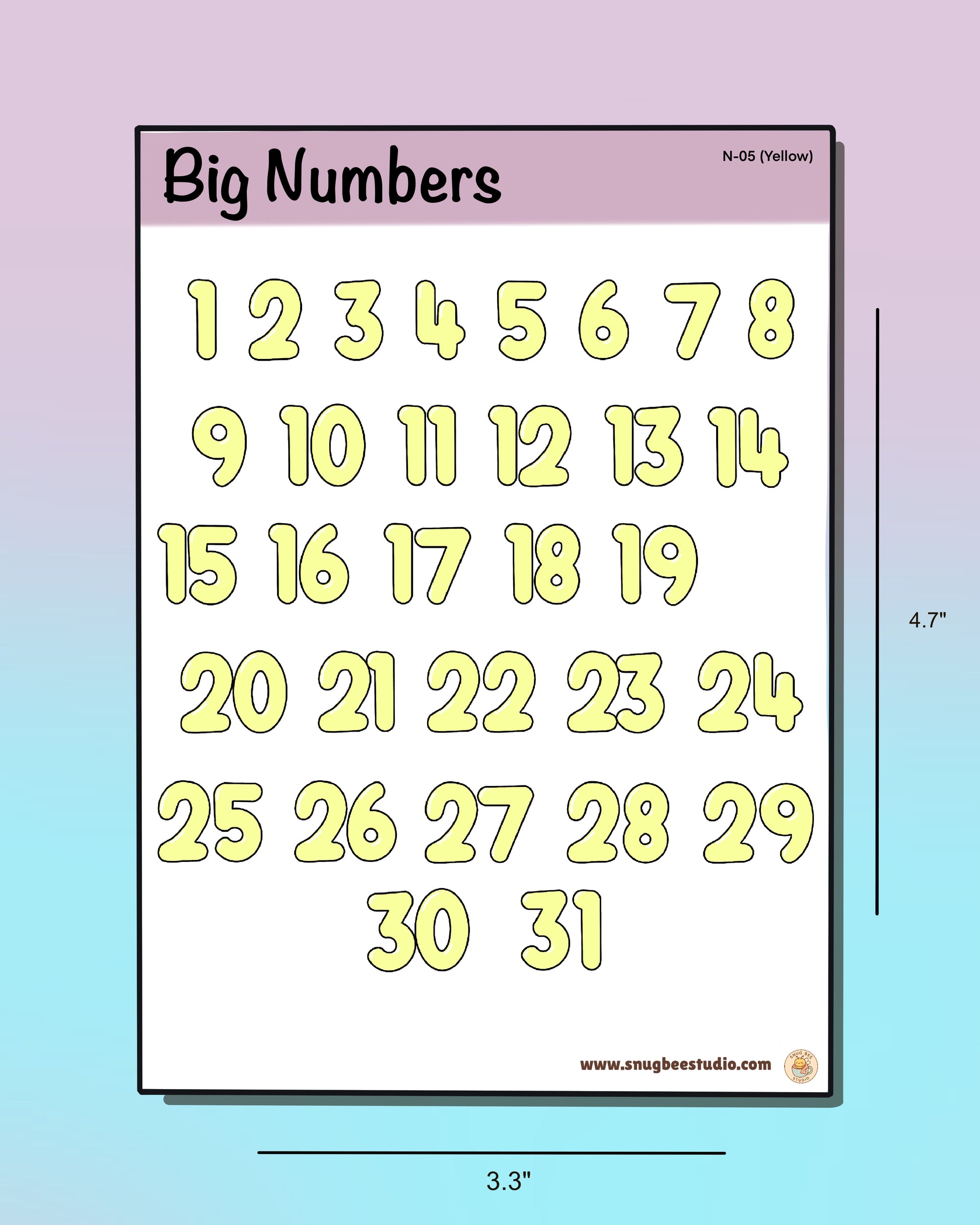Big Numbers | N-05