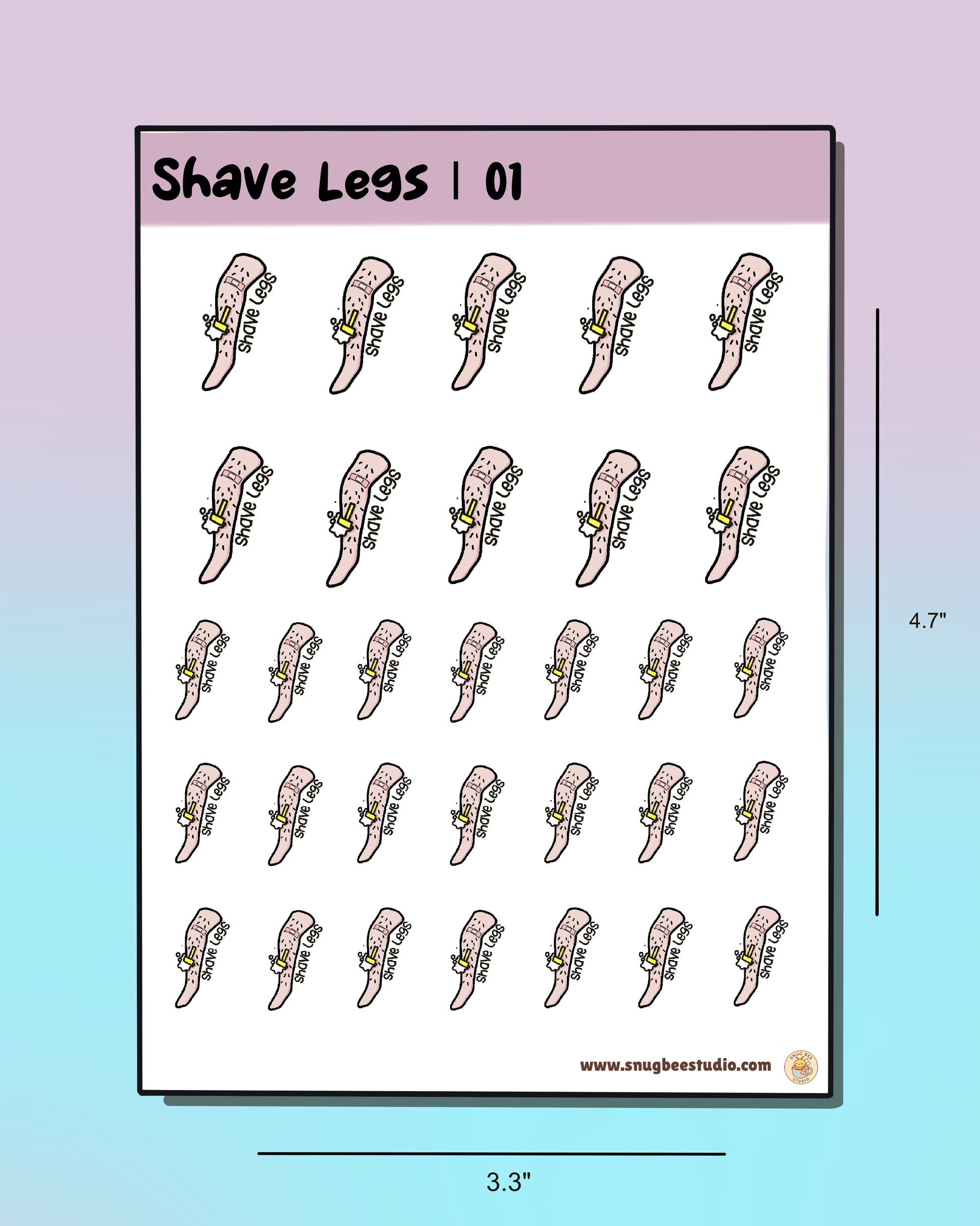 Shave Legs 01