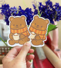 Theo Die Cut Printable Sticker