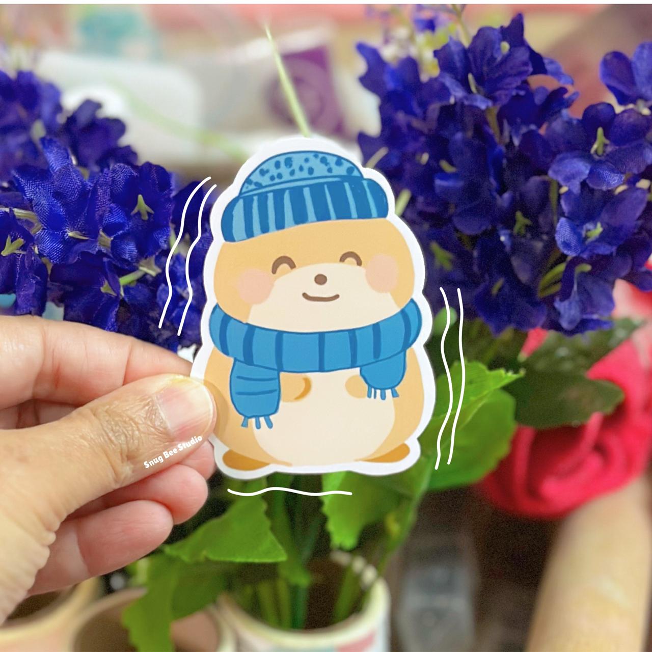 Woolie Printable Die Cut Sticker