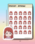 Printable Emotion - Annoyed