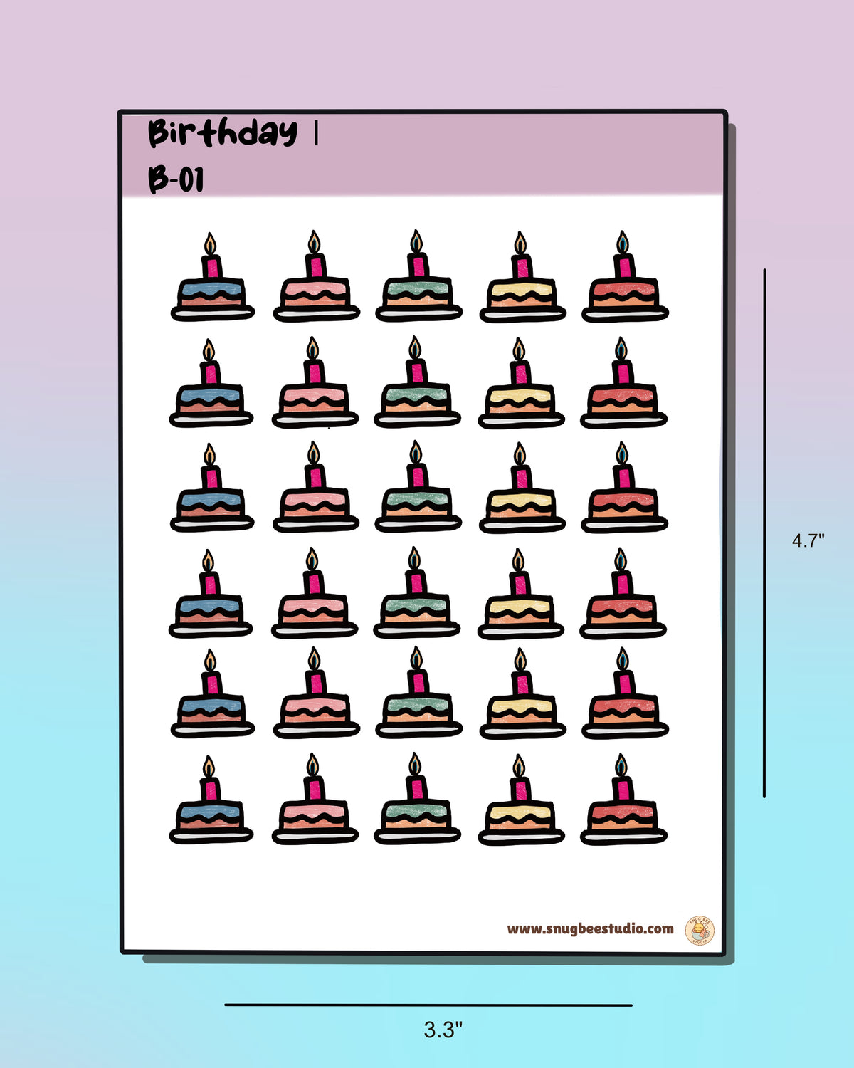 Birthday B-01