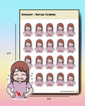 Printable Emotion | Period Cramp