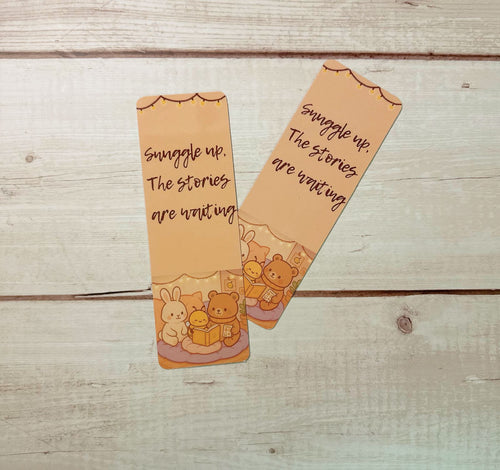 "Snuggle Up" Bookmark