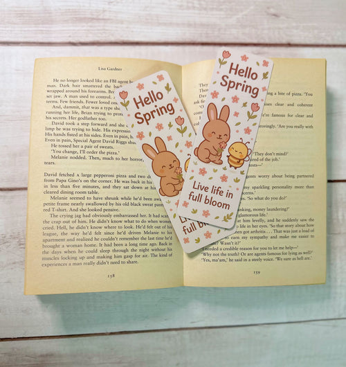 "Hello, Spring" Bookmark