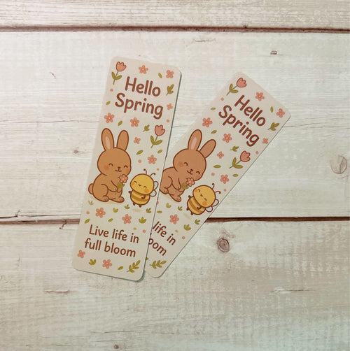 "Hello, Spring" Bookmark