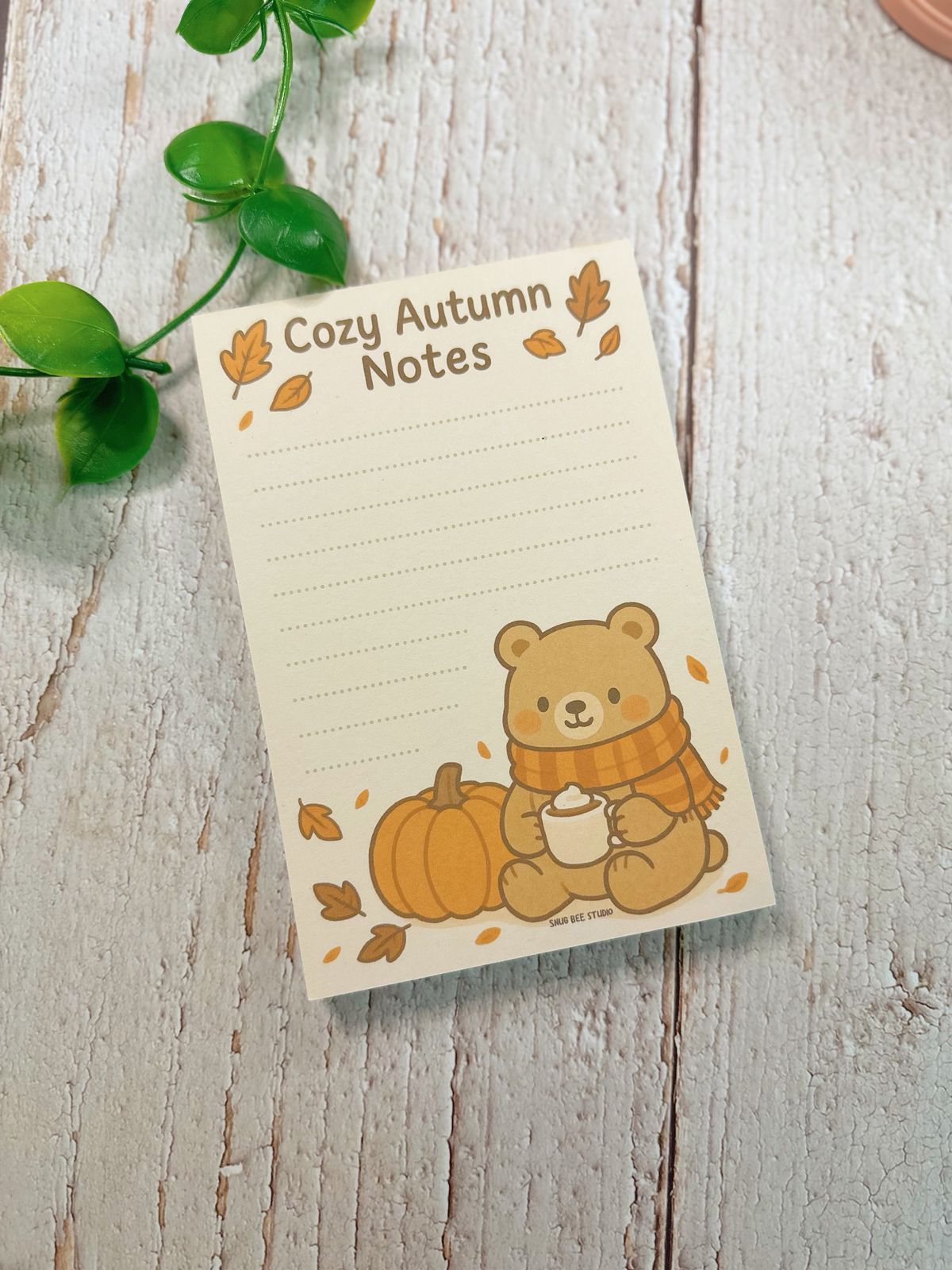 Cozy Autumn Notes