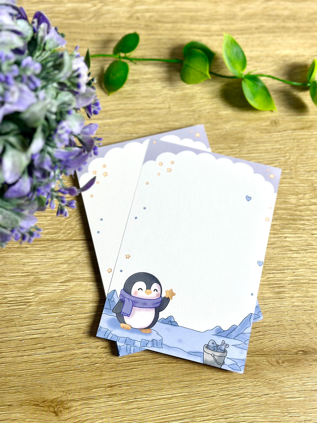 Pebble The Penguin Notepad