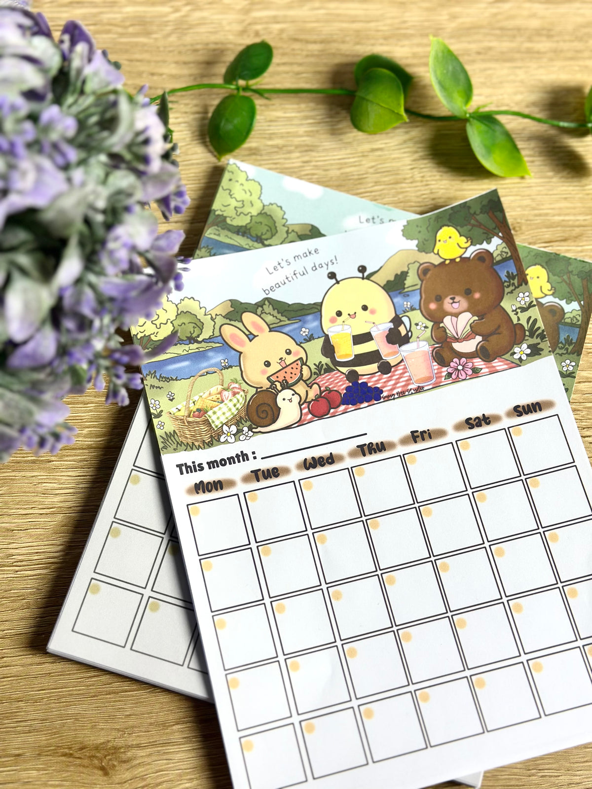 Summer Picnic Notepad