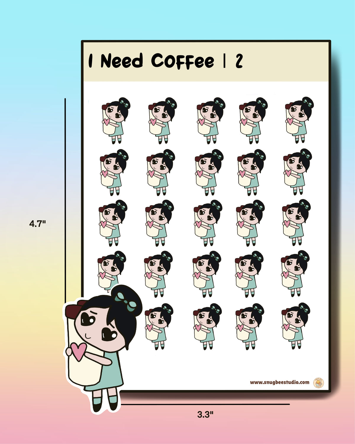 Printable I Need Coffee | 2