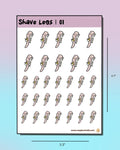 Shave Legs 01