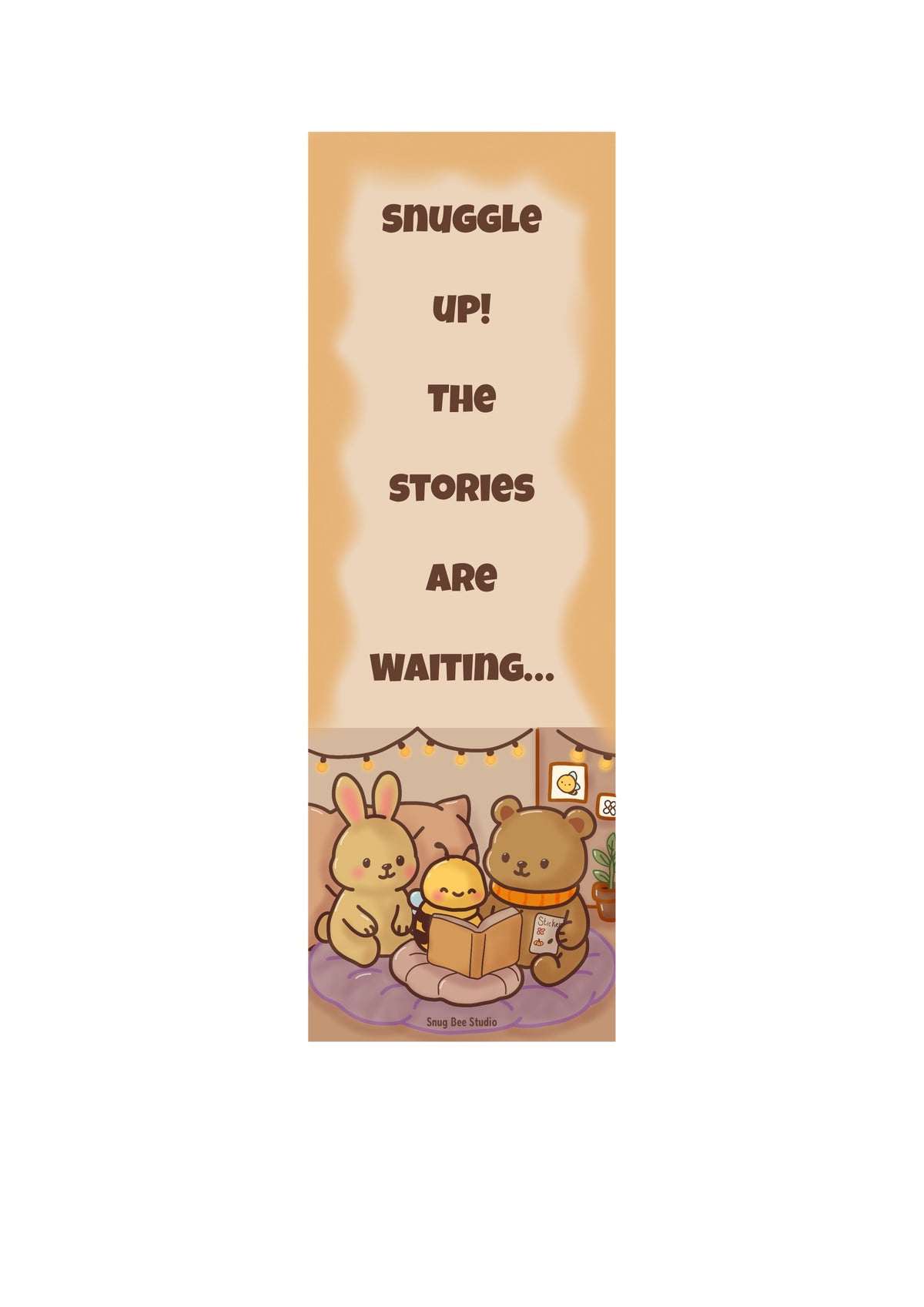"Snuggle Up" Bookmark