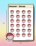 Printable Emotion | Stress